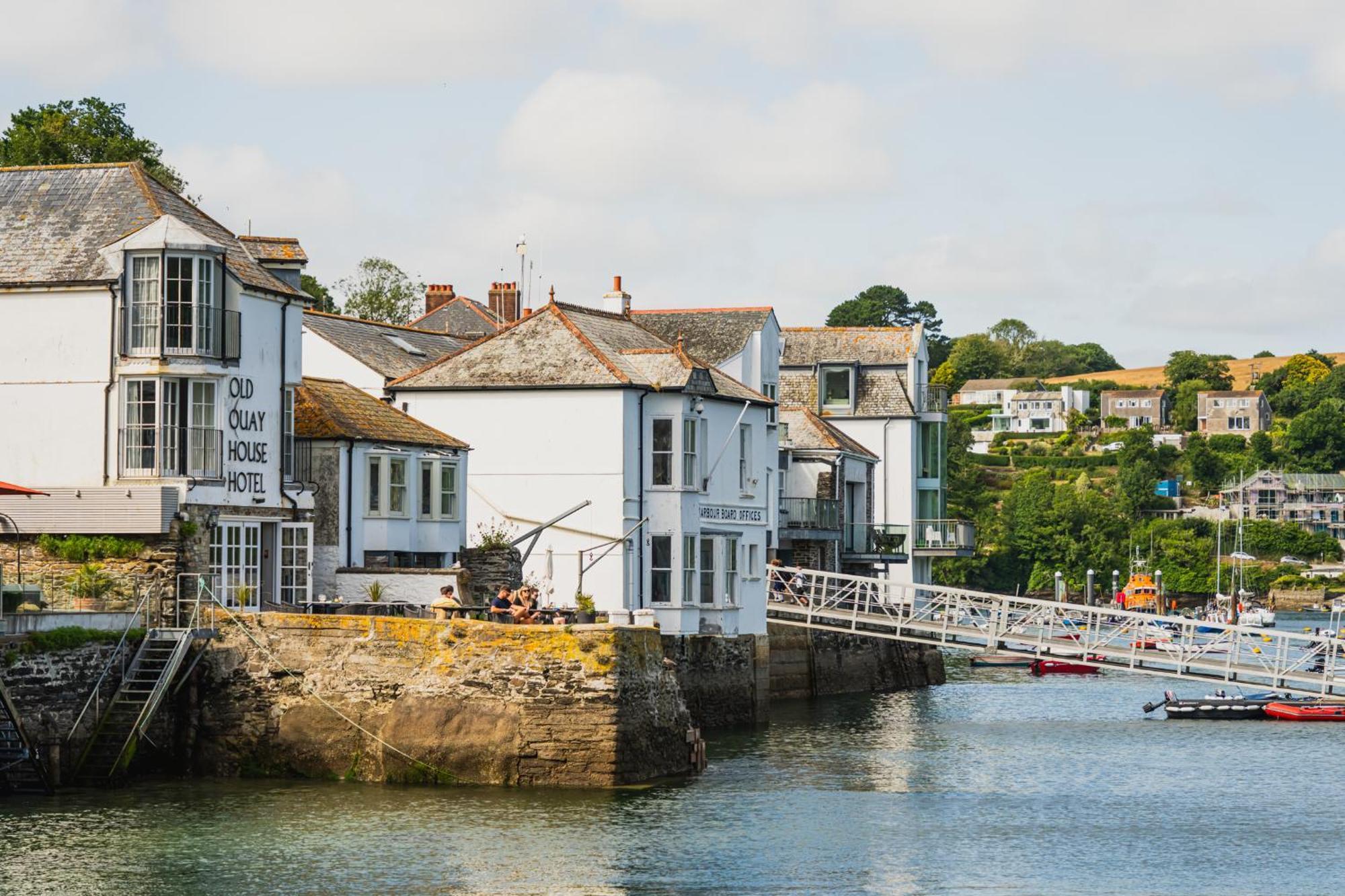 The Old Quay House Hotel Fowey Kültér fotó