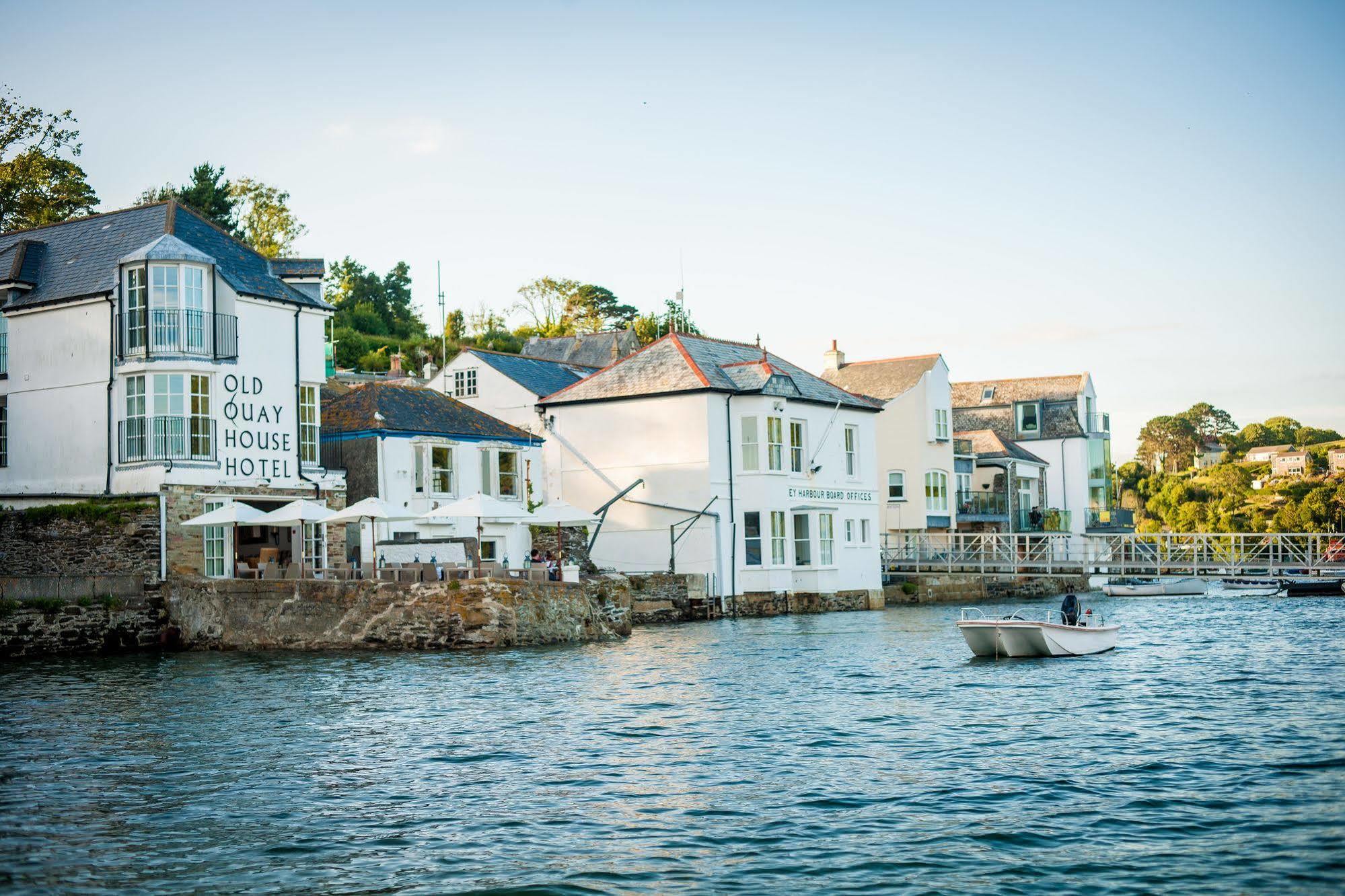 The Old Quay House Hotel Fowey Kültér fotó